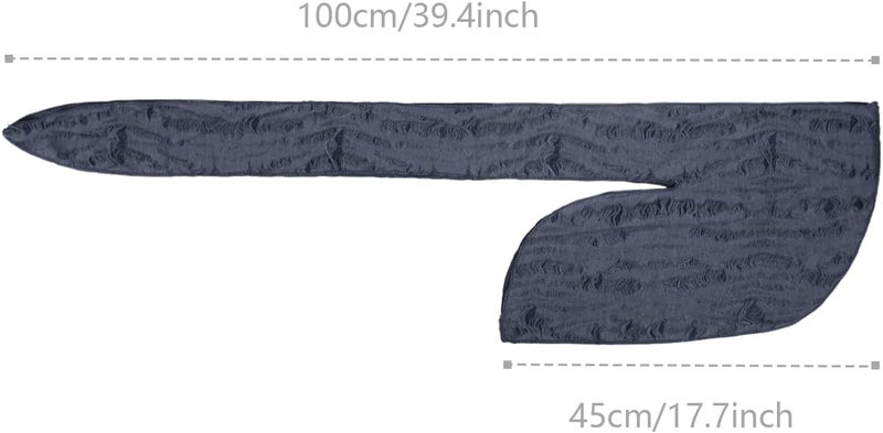 NICEYST Broken Hip Hop Do Rag Skull Cap Bandana Hat Du Rags Pirate Wave Durag Cooling Motorcycle Cycling Cap for Men Women - Image 4